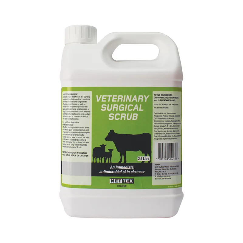Nettex Veterinary Surgical Scrub 2.5L